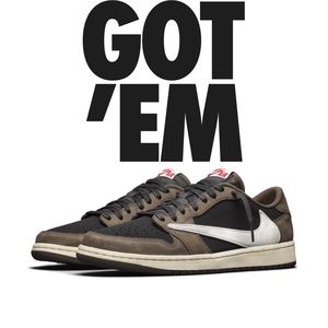 Travis Scott Aj1 low